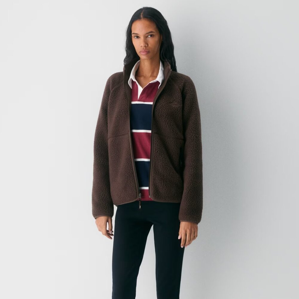 Aritzia Polartec® Thermal Pro™ Raglan Mockneck Zip-up